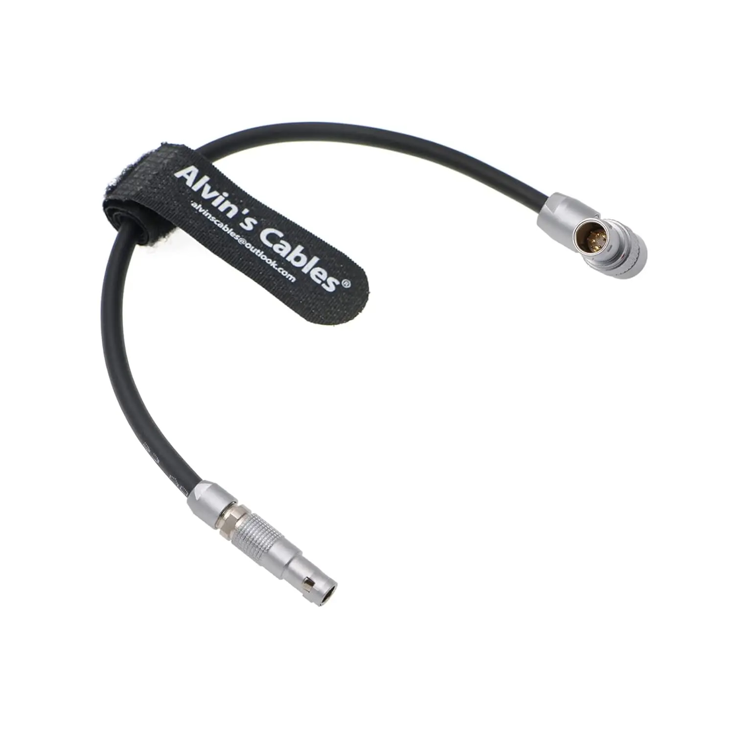 Alvin's Cables Teradek-MDR.X Run-Stop Cable for RED-DSMC2 Camera Rotatable Right Angle 6 Pin to Ctrl 4 Pin 30CM|12in