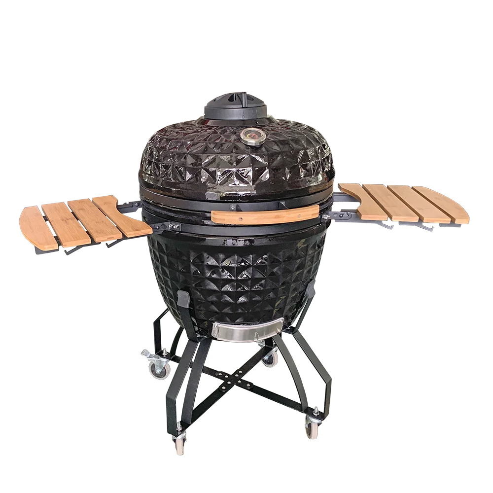 

Auplex Design New Green BBQ Smoker Ceramic 22 Kamado Big 26 Inch Outdoor Charcoal Grill for Garden Patio