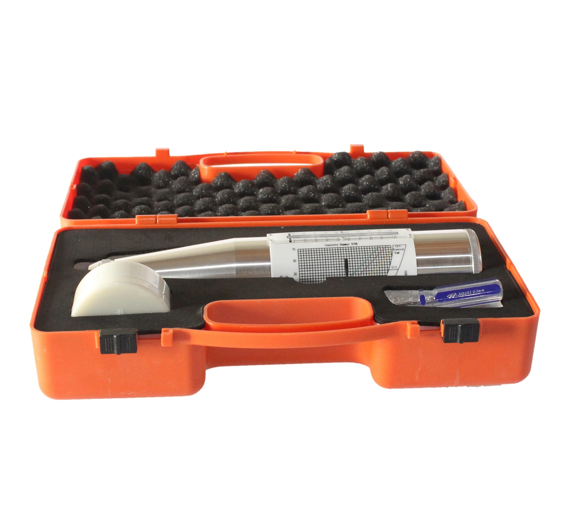 

Factory Digital Concrete Rebound Hammer Tester, Cheap Portable Resiliometer Test Meter Tool Hammer ZC3-A