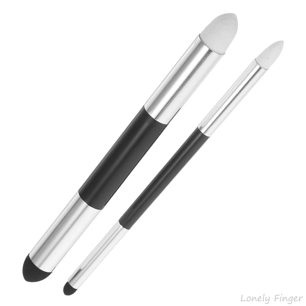 Artist Blending Sponge Pen, 2 Sizes Double-Headed Brush Drawing Art Tool for School Students Beginners Supplies