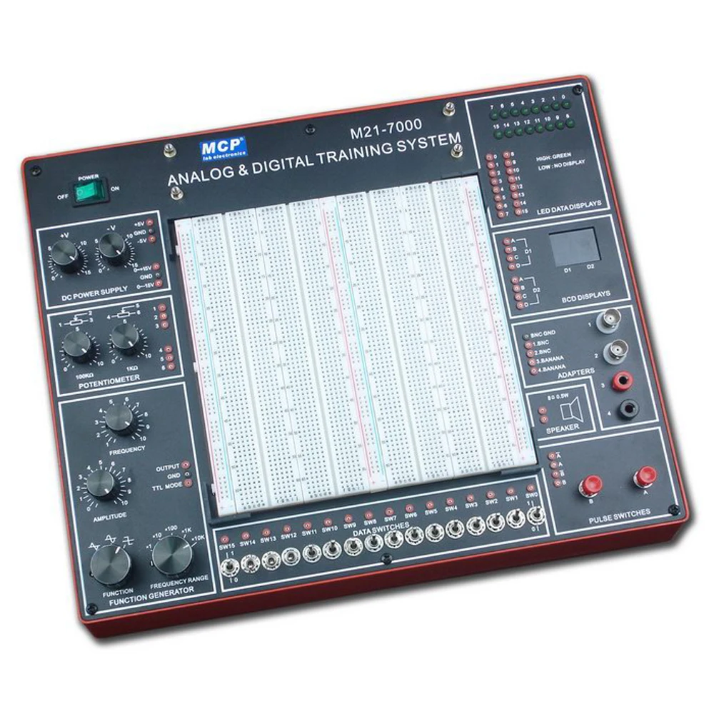

MCP M21-7000 - Analog Digital Trainer Kit /analogy Trainer/analog Digital Systems
