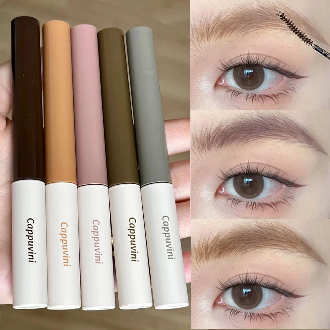 Gel Teintant Sourcils Gris Brun Naturel Effet Tatouage Waterproof Séchage Rapide Crème Maquillage Cosmétique
