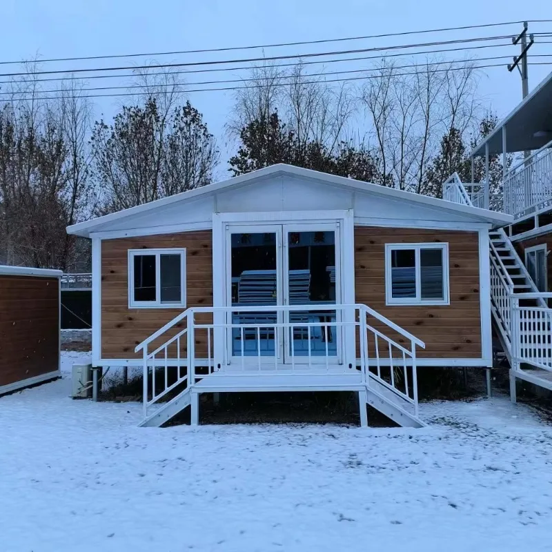 20피트 40피트 확장형 컨테이너 하우스 2~4개 침실 소형 주택, 창고 기준 준수, 주방 및 욕실 포함 할머니 플랫 판매