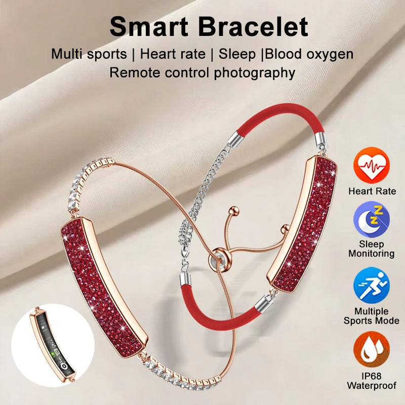 

Luxury Fashion Smart Watch for Women Health Monitoring Smart Bracelet Bluetooth Connected Sport Fitness Ladies Smartwatch