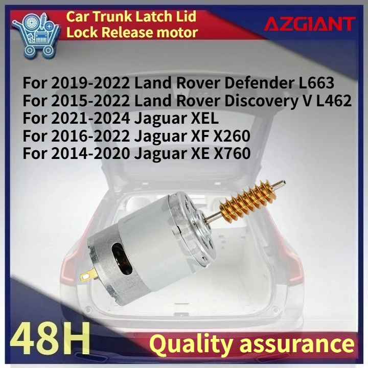 For Jaguar XEL 2021-2024/XF X260 2016-2022/XE X760 2014-2020 Car Trunk Latch Lid Lock Release motor high-quality parts New OEM