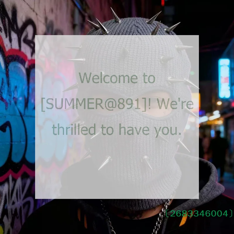 قبعة صغيرة مرصعة بالمعدن على الطراز القوطي الشرير، قبعة جمجمة محبوكة مبتكرة للجنسين لمهرجان الموسيقى والحفلات والهالوين [CC88]