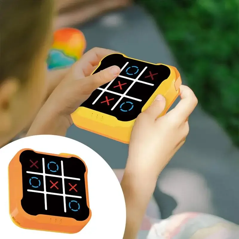 

Electronic Trouble Board Game,Tic-Tac-Toe Chess Puzzle Toys | Chess Board,Chess Board Game | Chess Set Portable for Adults