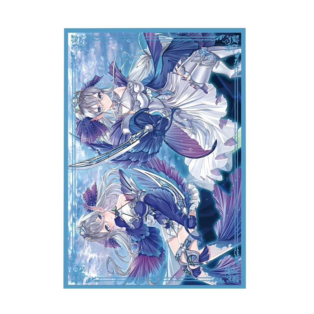 60 pz 62x89mm olografico lampeggiante carino Anime ragazze Tearlaments Merrli Card Sleeves protezione della carta di dimensioni giapponesi per