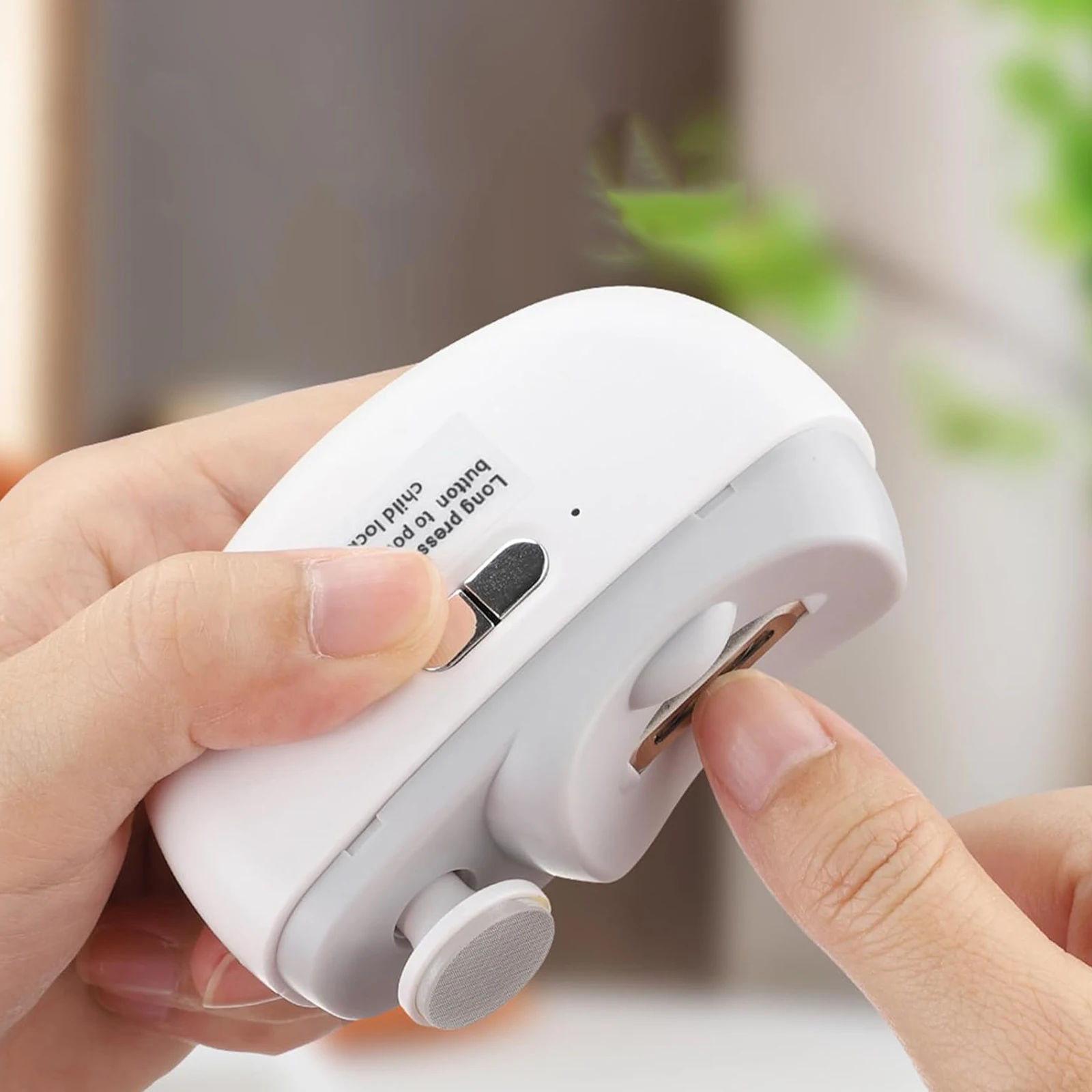 

3 In 1 Electric Nail Clipper with LED Automatic Nail Trimmer USB-C Charging Painless Nails Cutter for Home Office Outdoor Travel