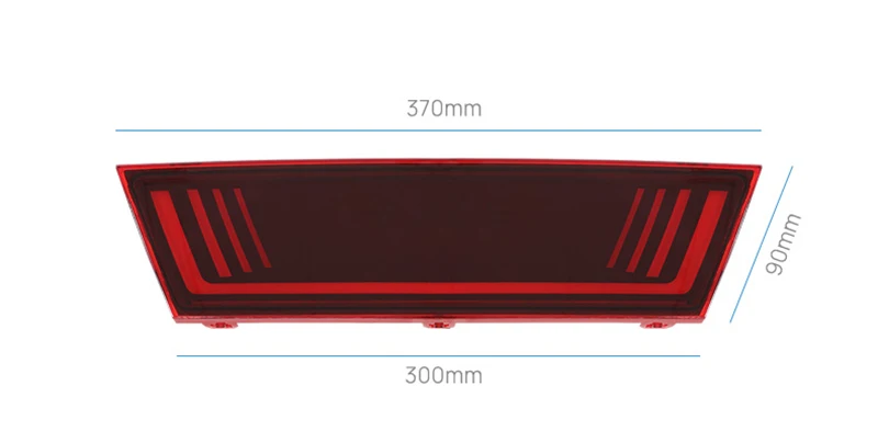 Rear led bumper light For Tesla Model Y pilot lights brake lights turn tail lights modified accessories