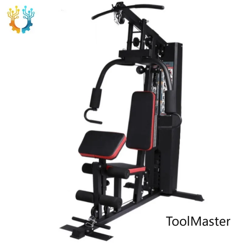 【2026】Luxury Steel Gym Equipment One Person Smith Machine Multi Functional Trainer Power Cage Squat Rack For Legs & Back Indoor