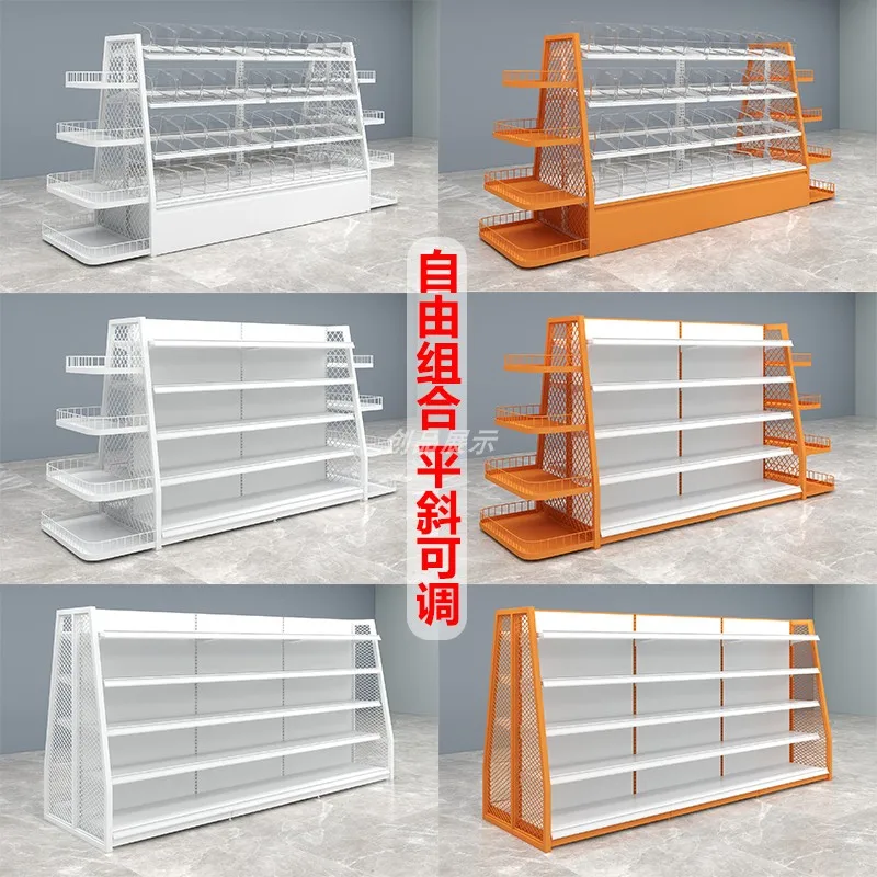 Scaffale per snack Supermercato Minimarket Scaffale sparsi Display creativo