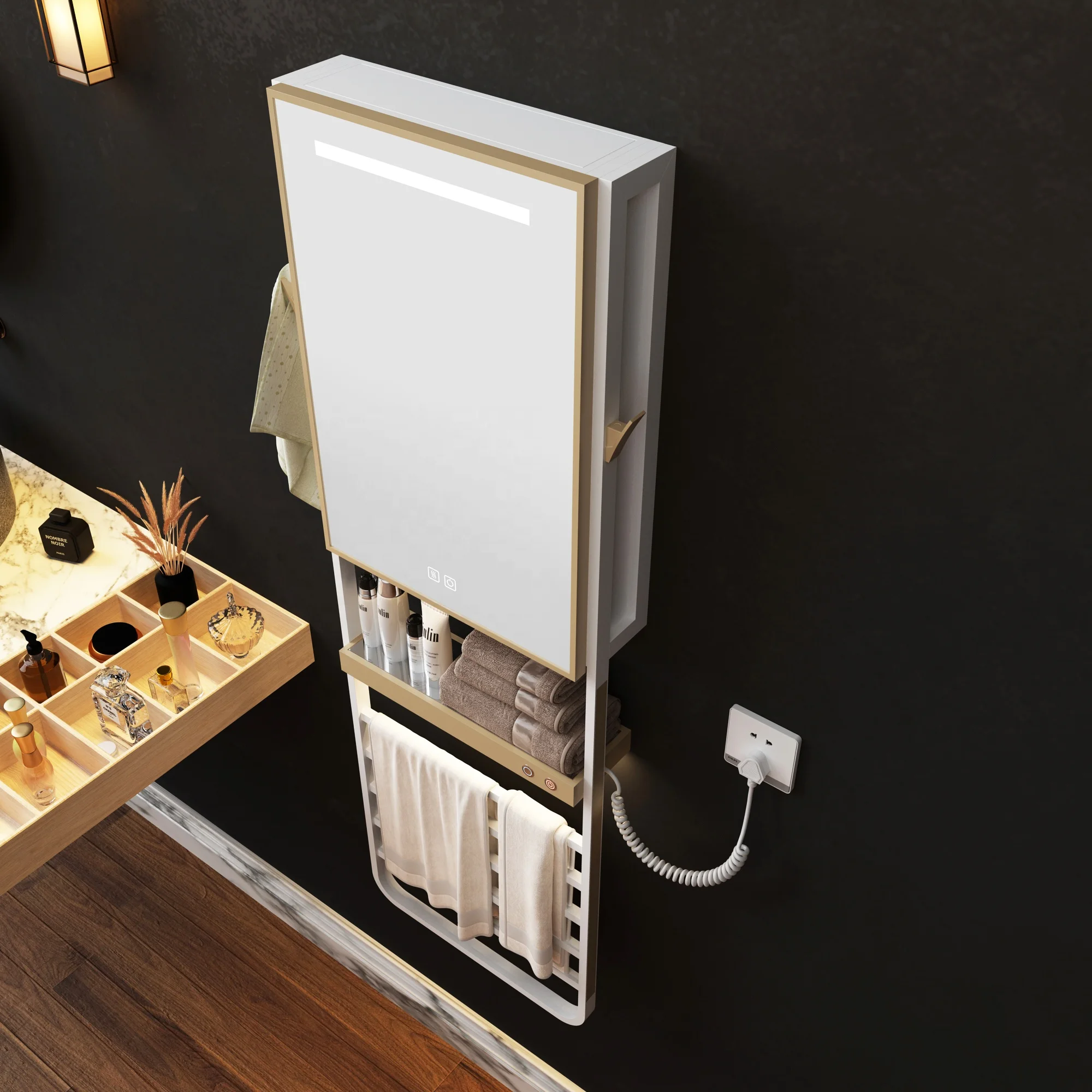 Hot Sale Electric Towel Hanger Rack Bathroom Heated Towel Rack Heated Drying Rack