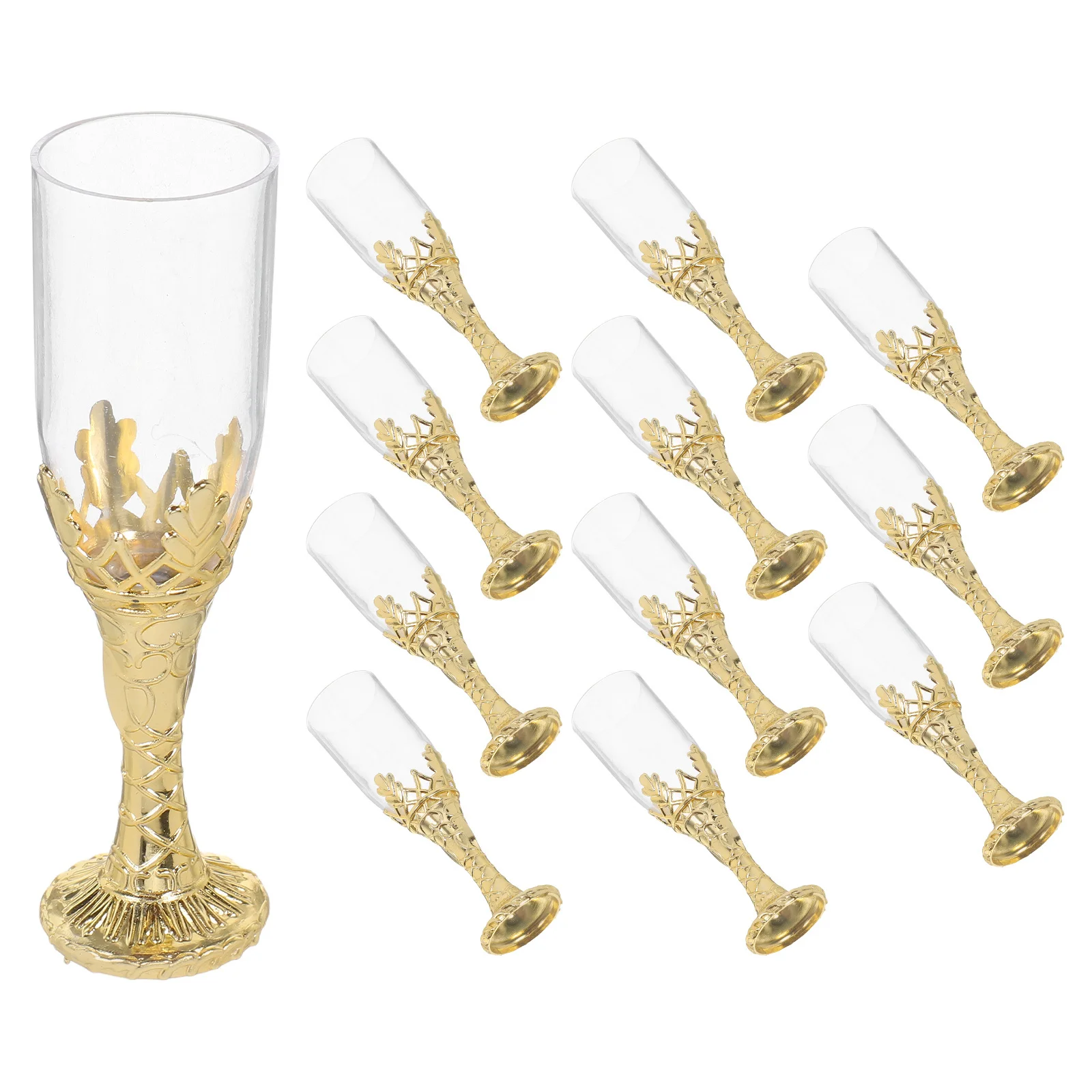 

12Pcs Vintage Decorative Chalice Goblets Church Communion Altar Wine Cups Wedding Ritual Drinking Party Goblets
