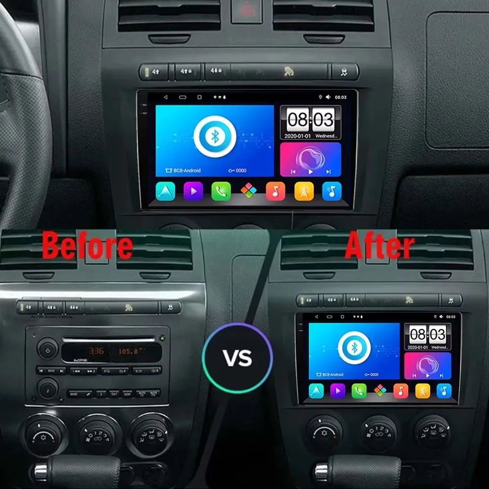 Android 14 Car DVD For Hummer H3 1 2005 - 2010 Car Radio Multimedia Video Player Navigation GPS No 2 din Head Unit Dash Cam DVD