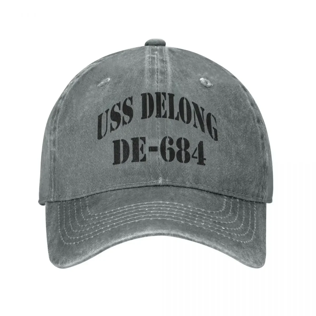 USS DELONG (DE-684) SHIP'S STORE Cowboy Hat summer hats sun hat Ball Cap Military Tactical Cap Hats Man Women'S