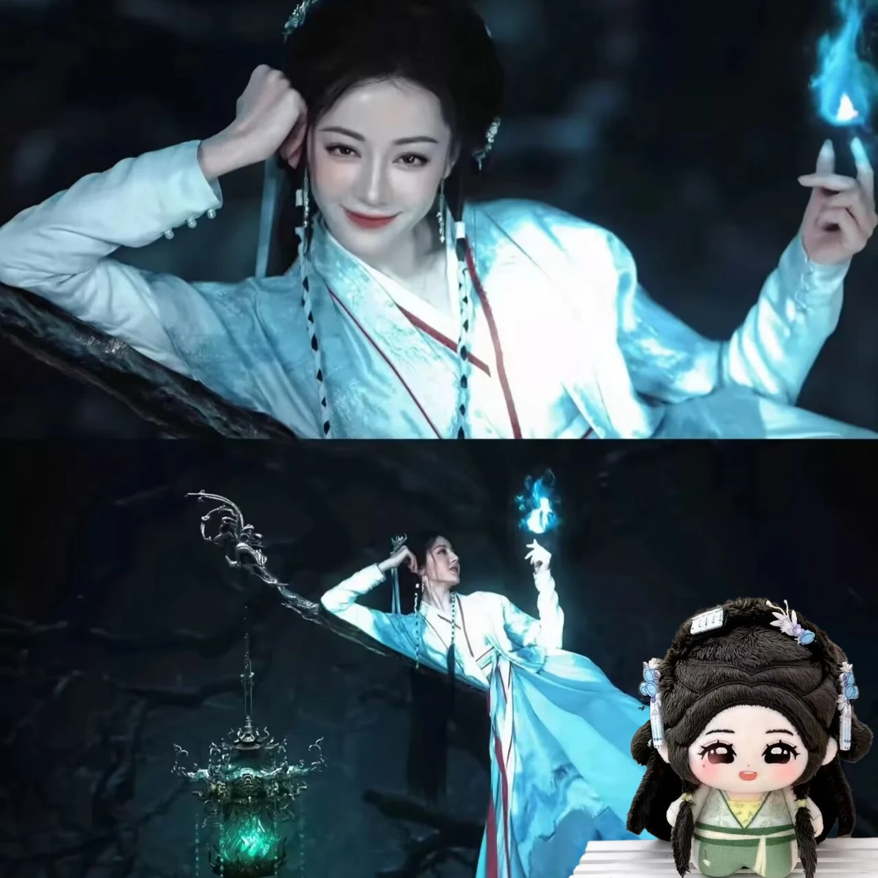 

【 Limited edition group opening 】 Original Dilraba, Hesimu 10cm cotton doll doujin peripheral pendant doll cute, Daytime lantern