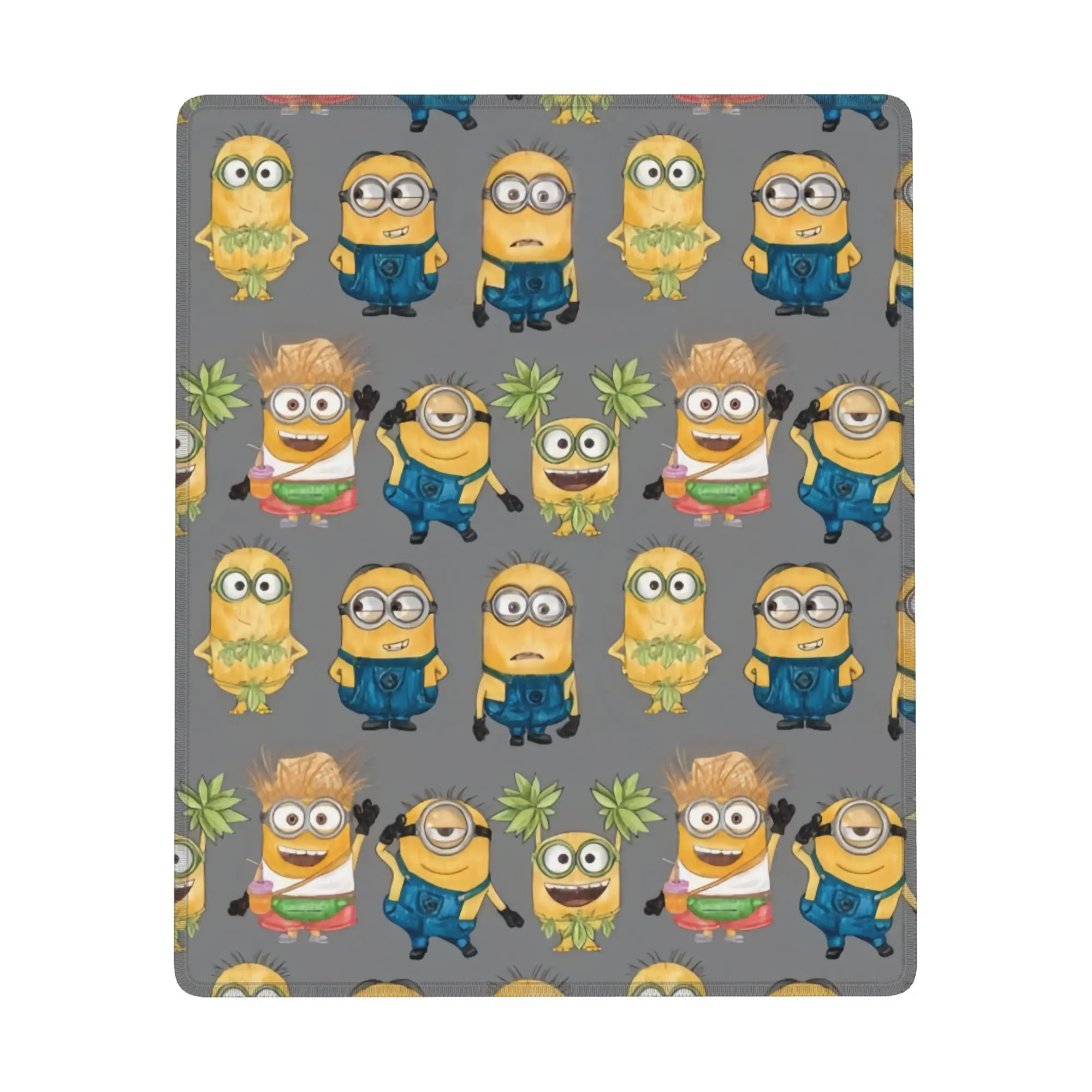 

Minions 7x9in Mouse Pad Office Non-Slip Computer Rubber Mouse Mat Desk Mat For PC Laptop Desktop