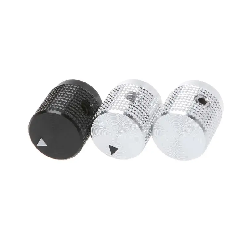 Potentiometer Knobs Caps Knurled Shaft Potentiometer Control Knob Diameter 14mmx16mm Aluminum Switch Knob 2 Colors