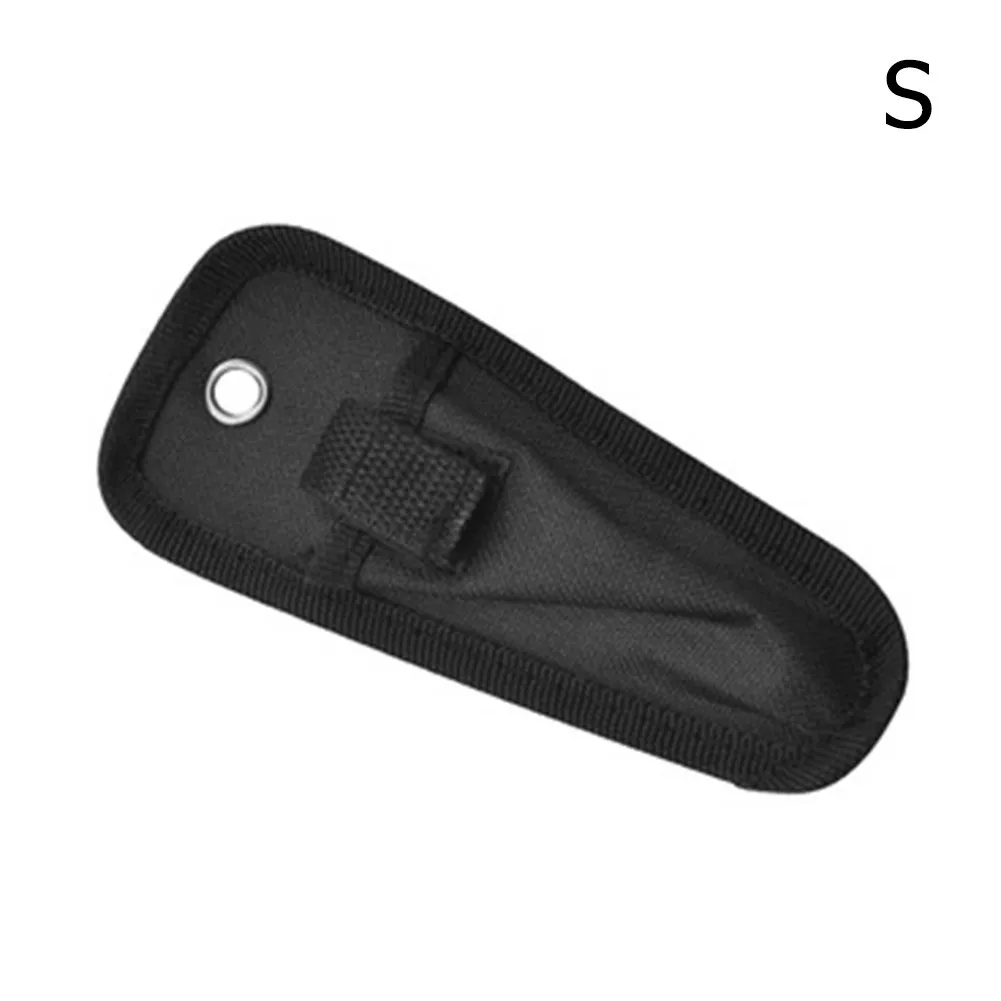 Fishing Plier Bags Waterproof Fish Lip Hook Remover Tools Storage Durable Oxford Cloth Material Black Color S Size 16*7cm