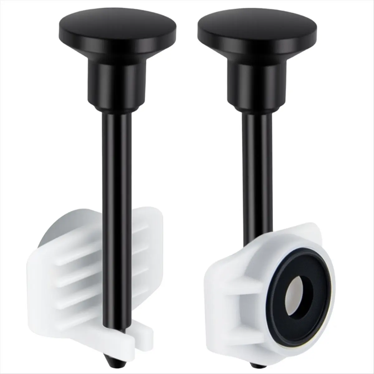 ABNH 2-Pack Universal Tub Spout Diverter Repair Kit, Leak-Proof Bathtub Faucets Repair Replacement Parts Black