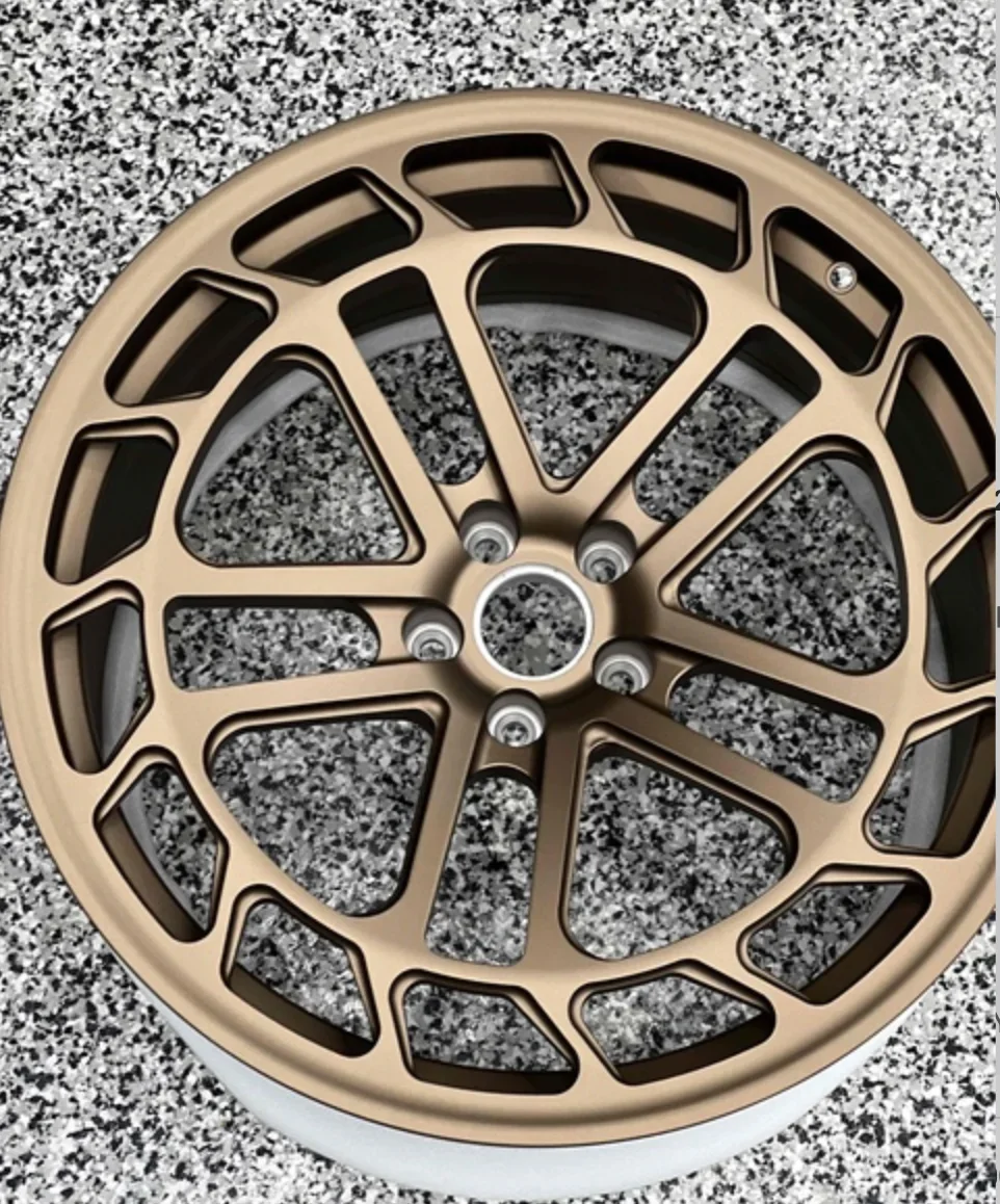 

For FLROCKY Alloy 6061-T6 Alloy Rim18 19 20 21 22 Inch Wheel Rims 5 Spoke Passenger Car Forged Wheels