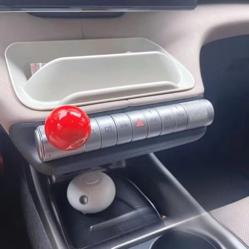 For BYD Dolphin Seagull Dolphin Surf Gear Lever Shift Sticker Ball Head Modification Practical Gear Handle Upgrade Auto Parts