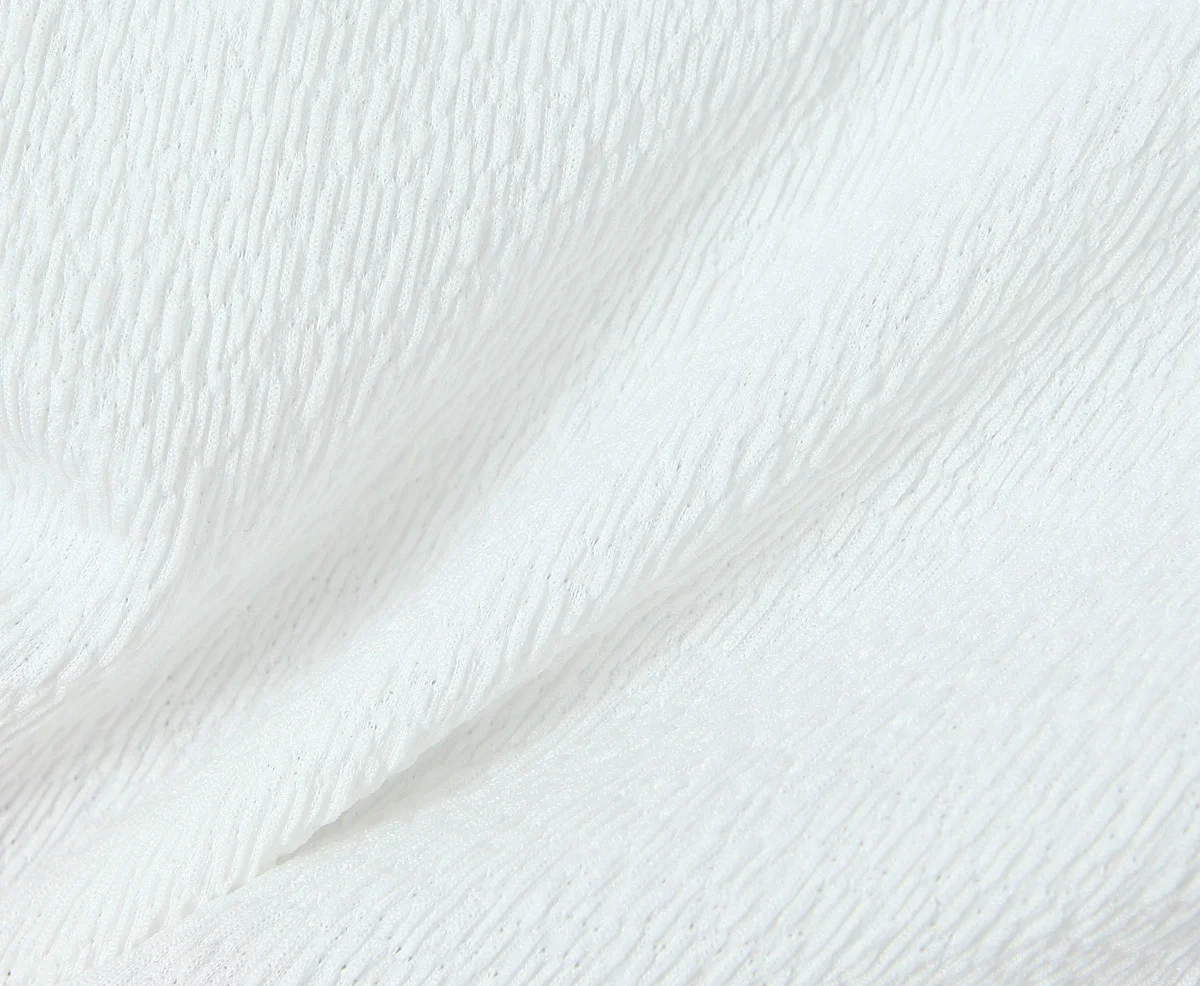 Ceco de Mujer Moderno con Encaje Blanco y Ne, Estilo Corto Versátil de Primavera 2024, Material Diverso, Largo Corto