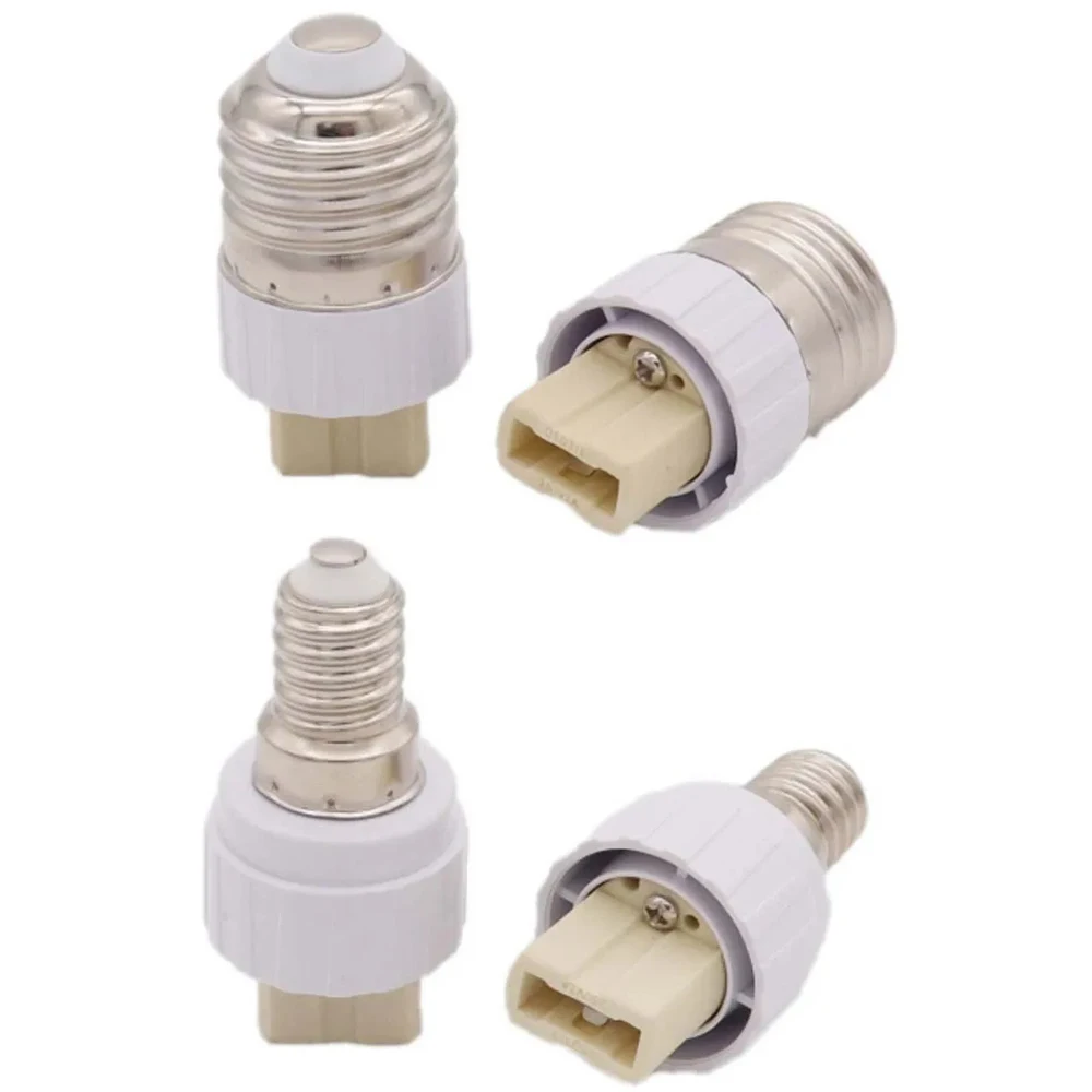 

E27 E14 to G9 Ceramic Base Led Light Lamp Holder Converter Screw Bulb Socket Adapter LED Saving Light Halogen Lamp Base PBT