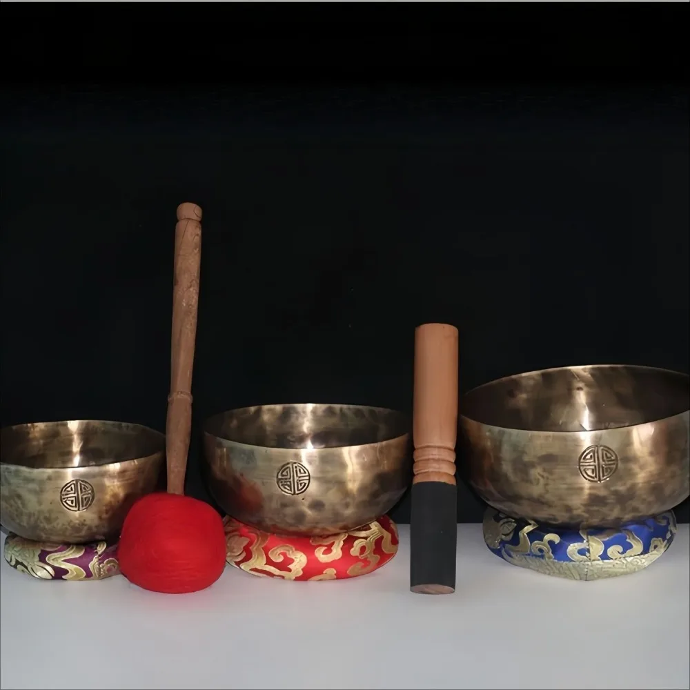 

Непальские медные чаши, медитация, звуковая терапия, поющая чаша, тибетская чаша для йоги, релаксация, лечебные музыкальные инструменты, ударные инструменты