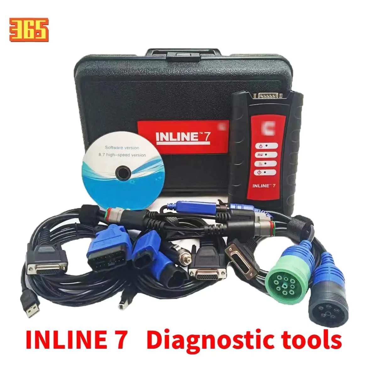 for Cummins INLINE 7 Data Link Adapter for Cummins Truck Diagnostic Tool With for Cummins Insite 8.7 8.9 Software