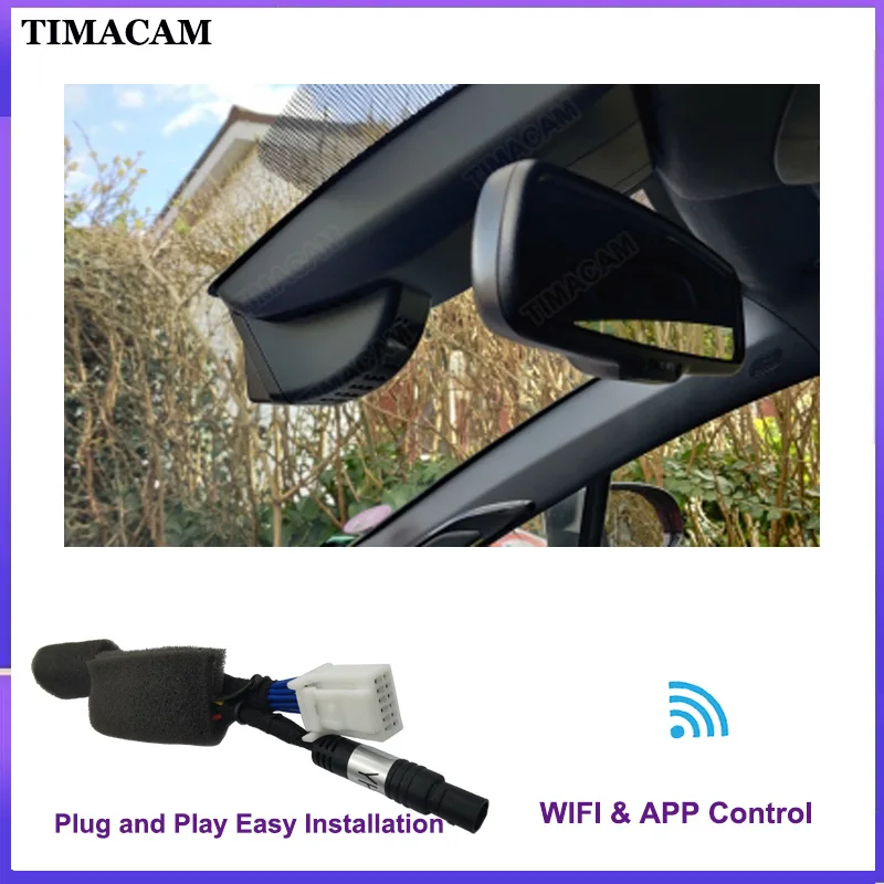 Plug and Play 1080P Wifi Car DVR For Toyota Camry Highlander Rav4 CHR Sienna Corolla IZOA Alphard DVR 2016-2022 2023 2024 2025