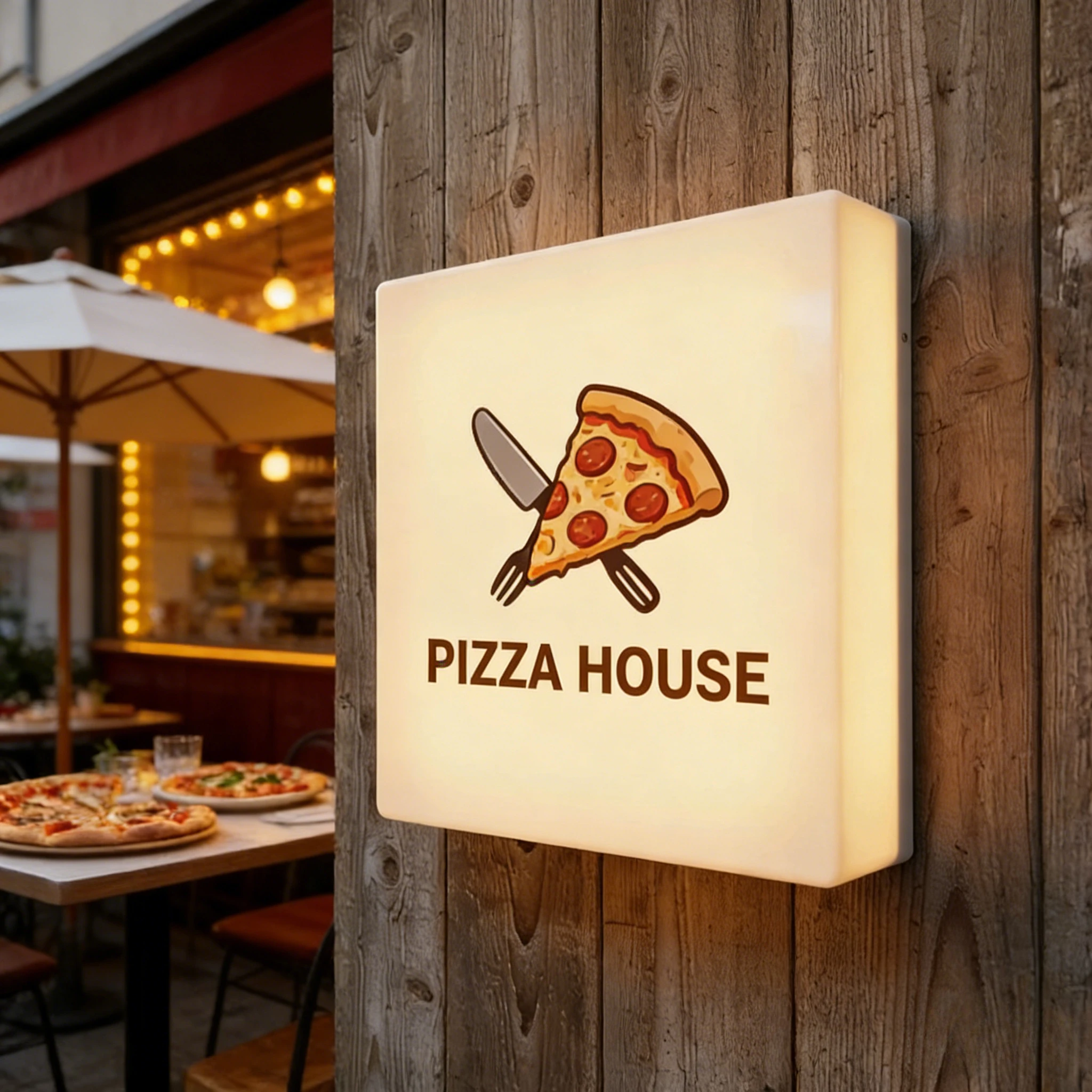 Custom Logo LED Light Box Eye-Catching Wall-Mounted Luminous Metal/Acrylic Letters Signage for Home Business & Outdoor Signs