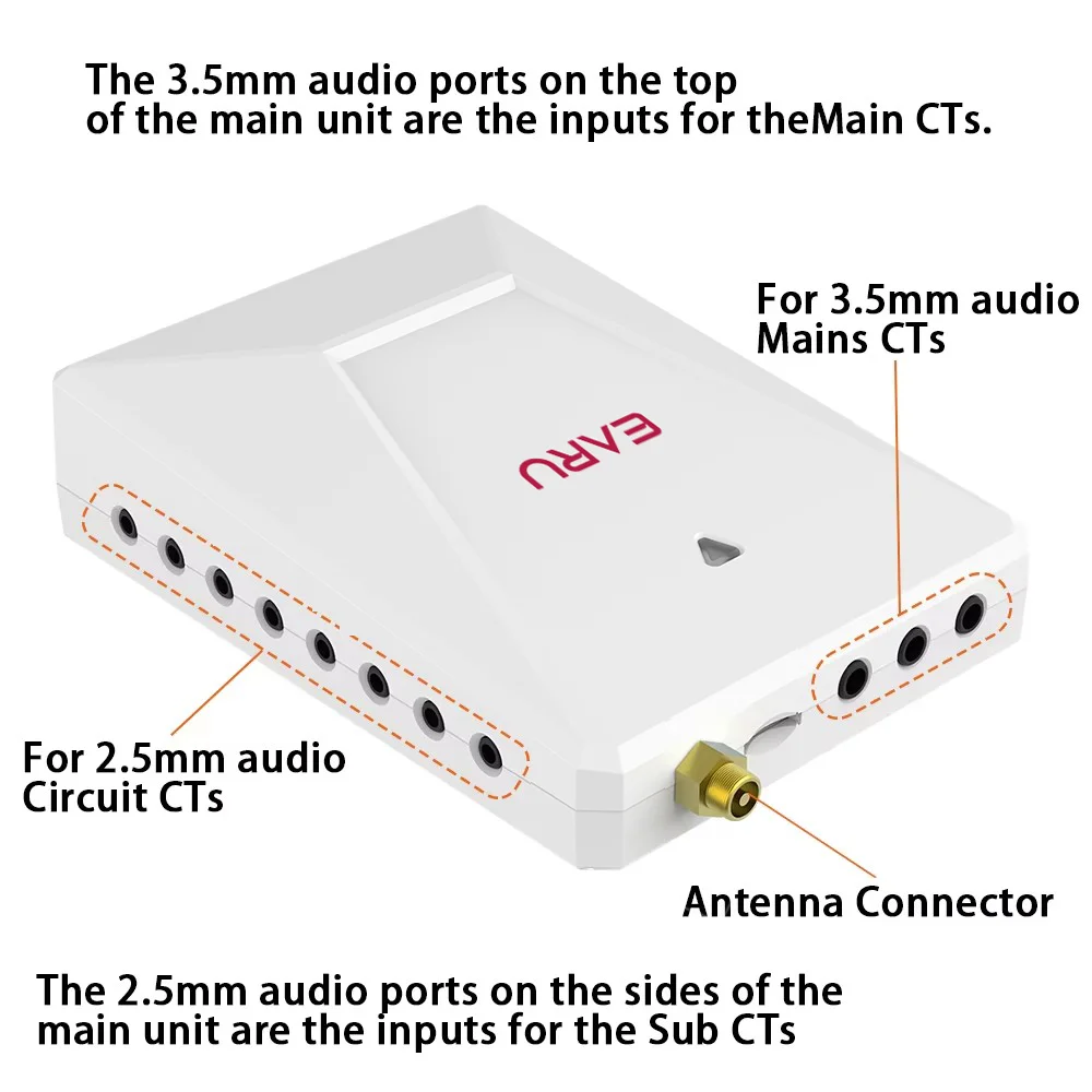 Tuya inteligente wifi multi-circuito 19 canais bidirecional energia de energia kwh medidor monitor AC90-480V 200a 300a com 19 peças braçadeiras ct