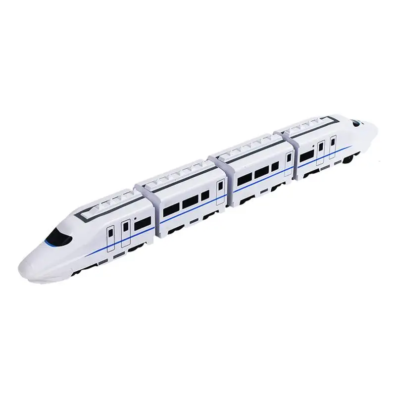 

Electric Train Toy With Flashing Lights Battery Powered Smart Train Sets For Kids Electric High-Speed Bullet Trains Toy Ages 3