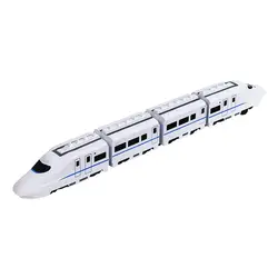 Electric Train Toy With Flashing Lights Battery Powered Smart Train Sets For Kids Electric High-Speed Bullet Trains Toy Ages 3