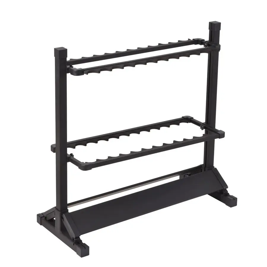 

Aluminium Fishing Rod Holders, Portable Fishing Rod Rack, Holds Up to 24 Rods, Modern Matte Black, 27.9x12.6x27.5 inches