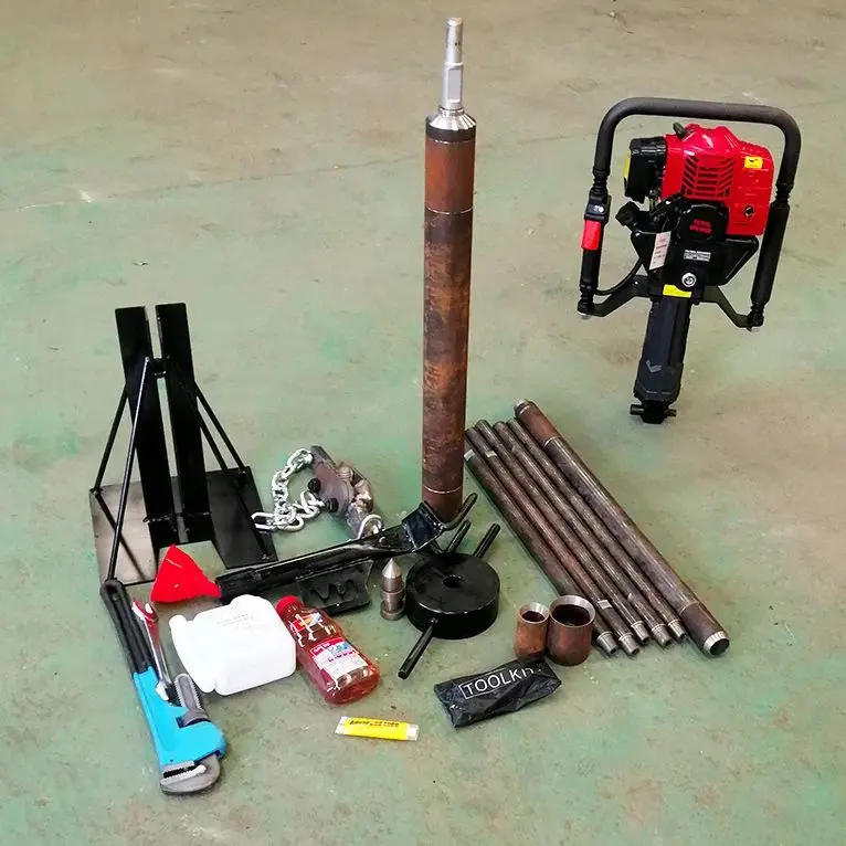 

Индивидуальная прецизионная буровая установка для ручной буровки, бензиновая/дизельная, 15 м, для отбора проб грунта, породы, бетона, с точным керновым бурением