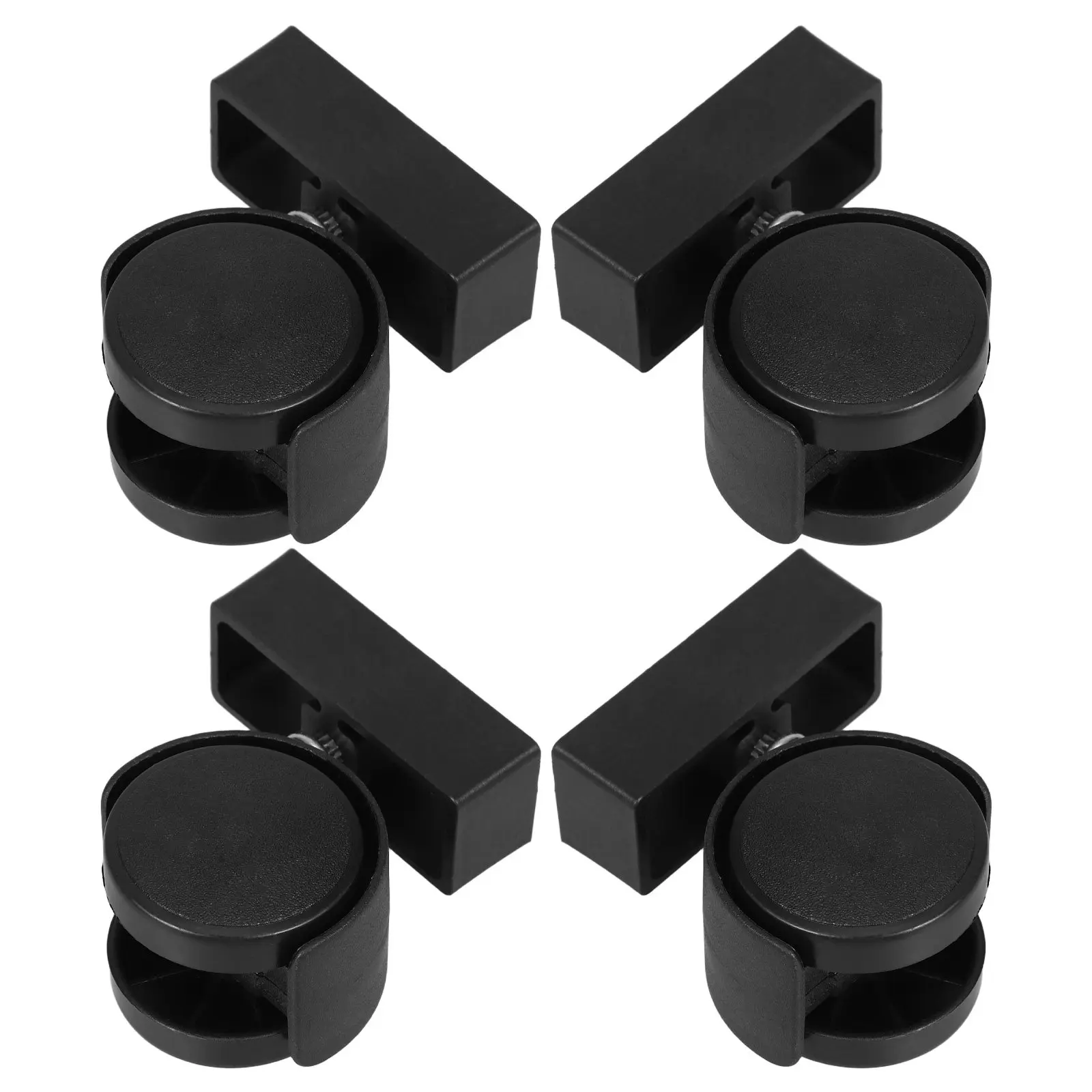 4Pcs Wheeled Planter Pallet Replacement Parts for Balcony Vegetable Box Easy Assembly Space Saving Mobile Flower Pot Holder view 5