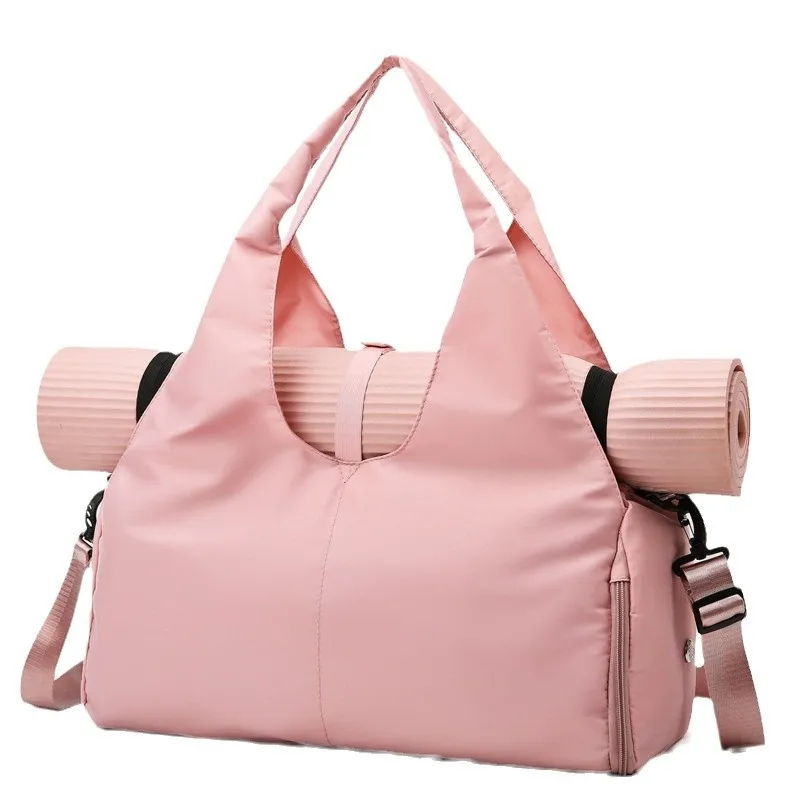 1Pcs Yoga Mat Bag Large Capacity Waterproof Gym Handbags with Shoulder Strap Women Men Travel Sports Swimming Fitness Tote Bags