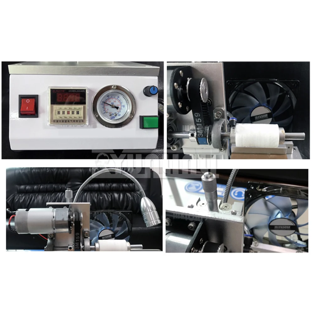 TAB Cleaning Machine LCD COF Module Quick Cleaning Machine Easy Operation with 20 Sponges