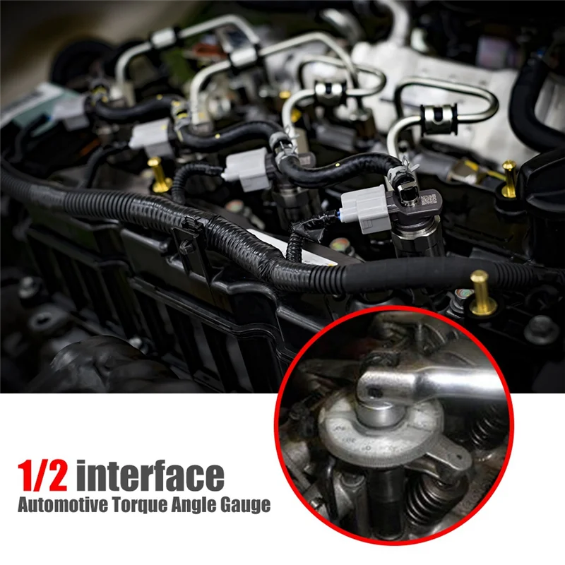 2 피스 앵글 토크 렌치 세트, 1/2 인치 토크 렌치 도구 세트, 자동차 정비 차고용