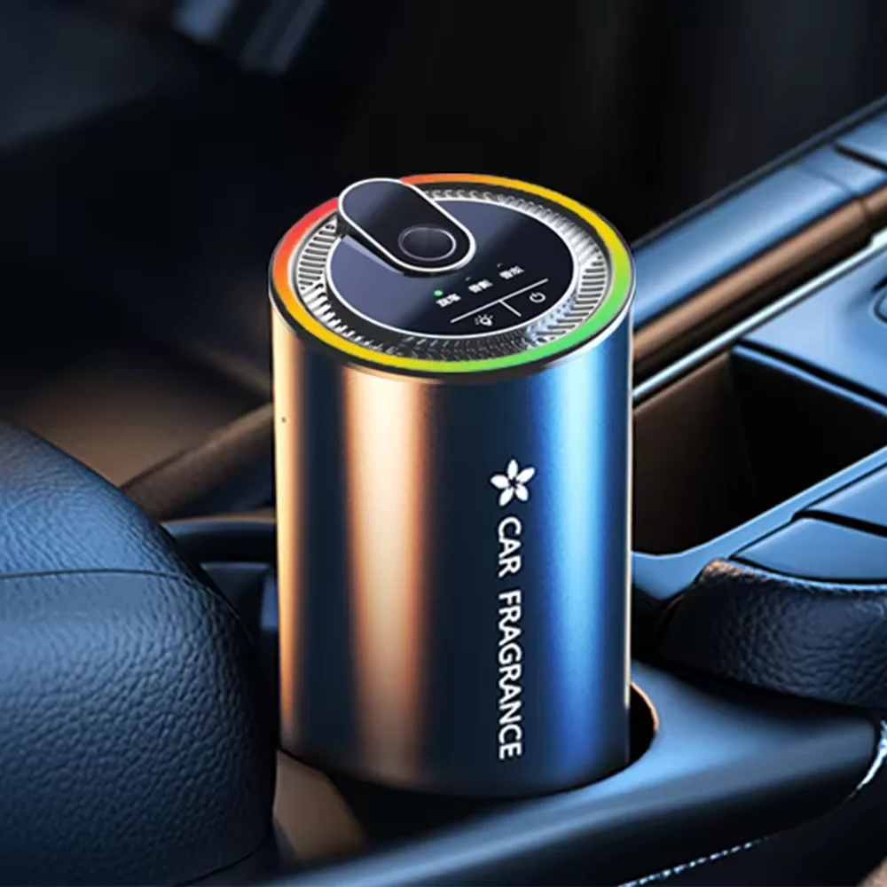 Usb Smart Air Freshner Geur Aroma Diffuser Voor Auto Difusor Geur Aromatherapie Diffuser Auto Luchtreiniger Ventilatie Uitlaat Geur