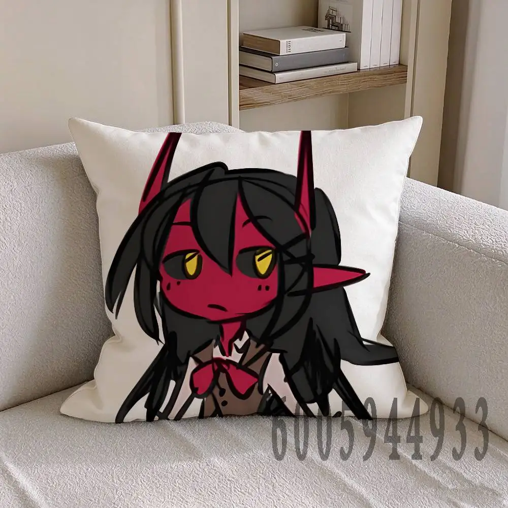 C-Contract Demon Anime Celebrity Merchandise All-Match Printed Pillow Case Sofa Car Office Room Decoration Protector