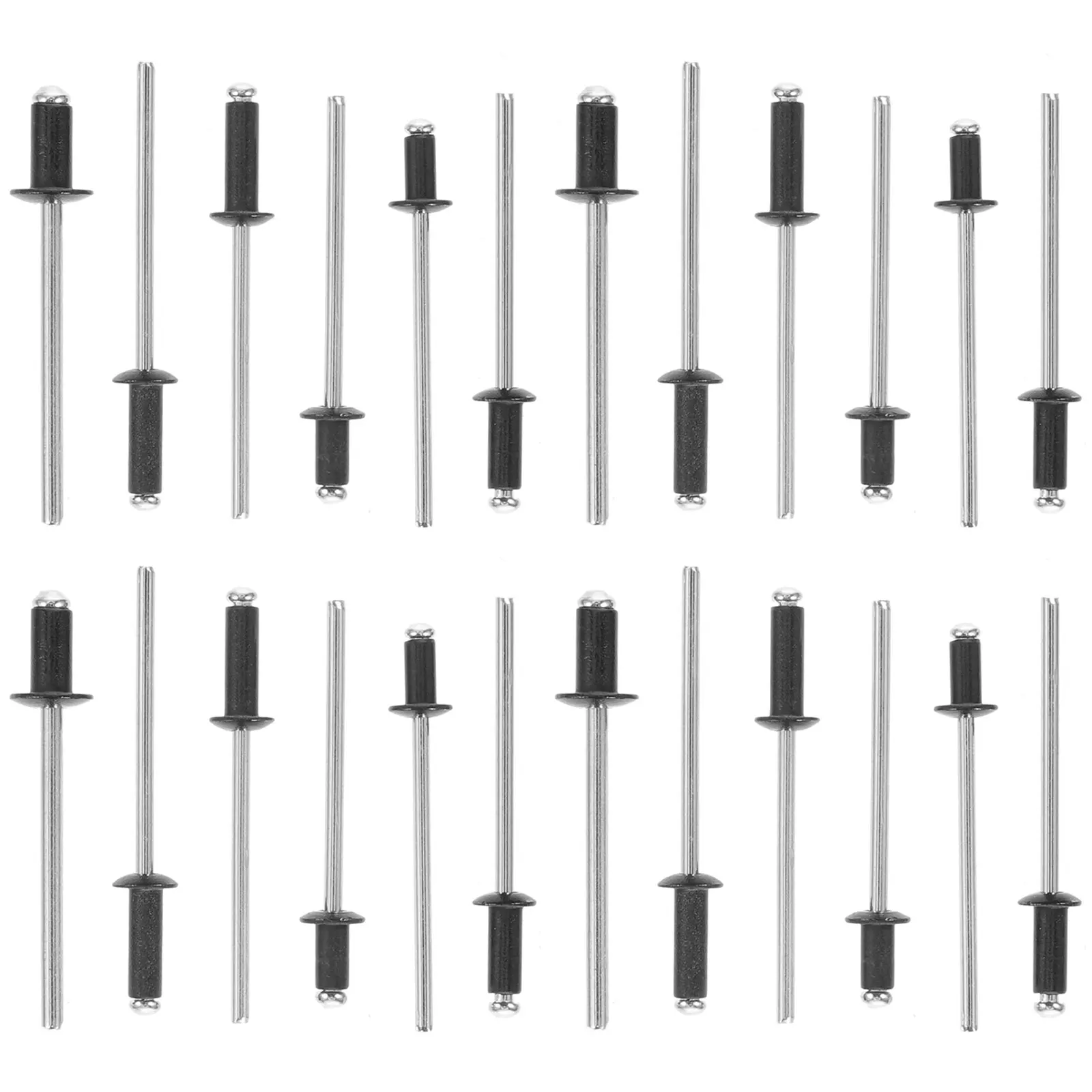 

1Set Blind Rivet Aluminum Assortment Long Grip Flange Pop Rivets Durable Rust Resistant Fastener Nails for Indoor Outdoor Use