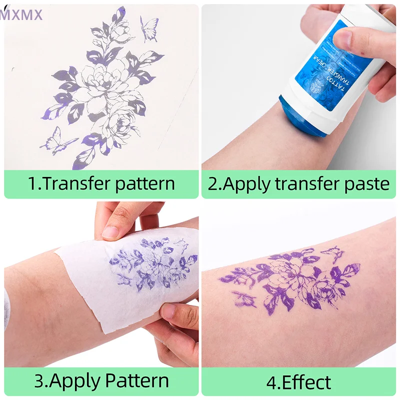 5Pcs A4 Size Tattoo Transfer Paper 4-Layer Tattoo Transfer Paper Stencil Copier Kit DIY Tattoo Supplies