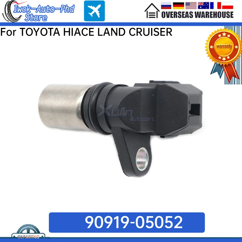 

90919-05052 90919-05020 Black Crankshaft Position Sensor For Toyota Hiace Land Cruiser 9091905052 ADM57219