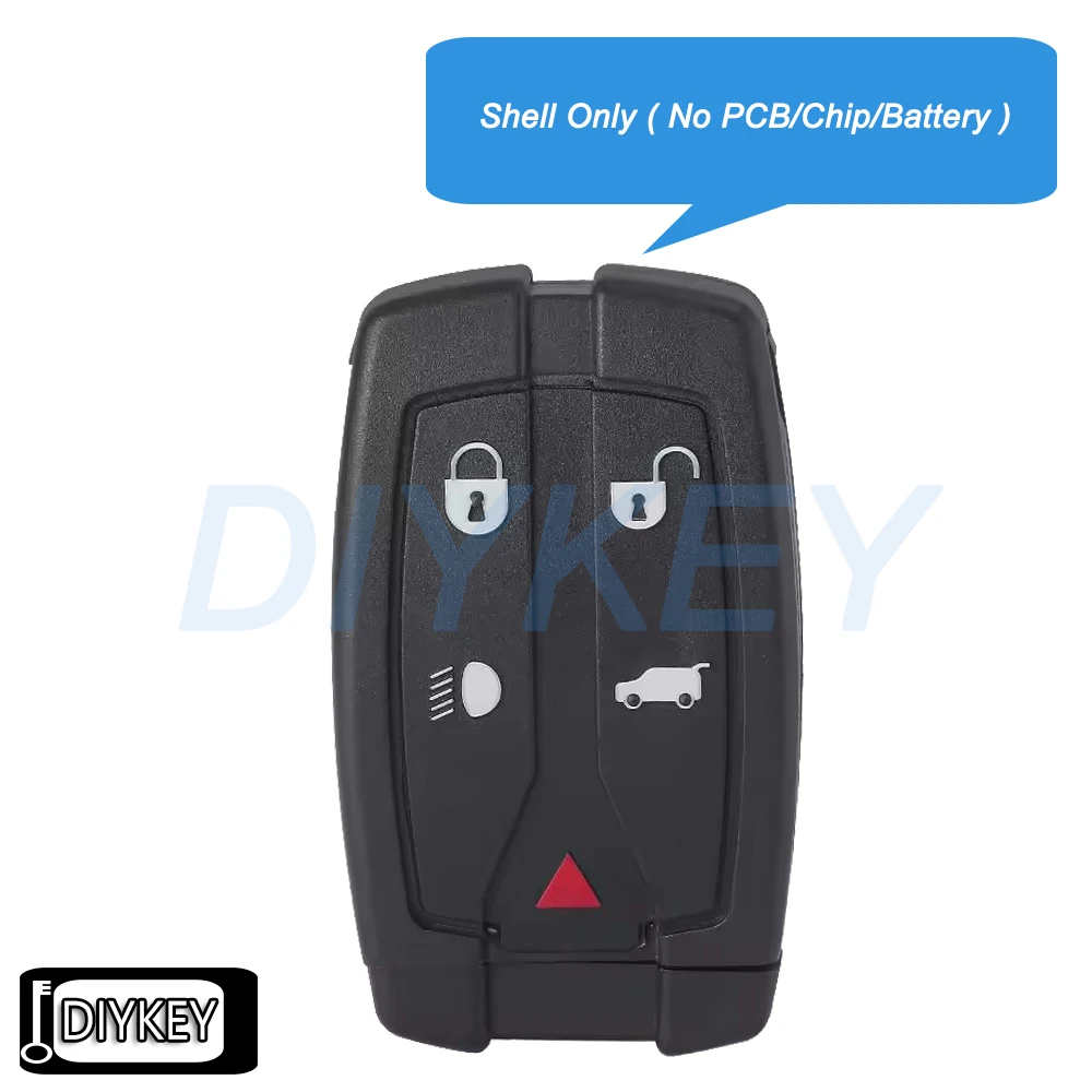 

Чехол с 5 кнопками, смарт-брелок с дистанционным управлением, сменный чехол для Land Rover Freelander 2 LR2 Discovery Sport 2006-2012