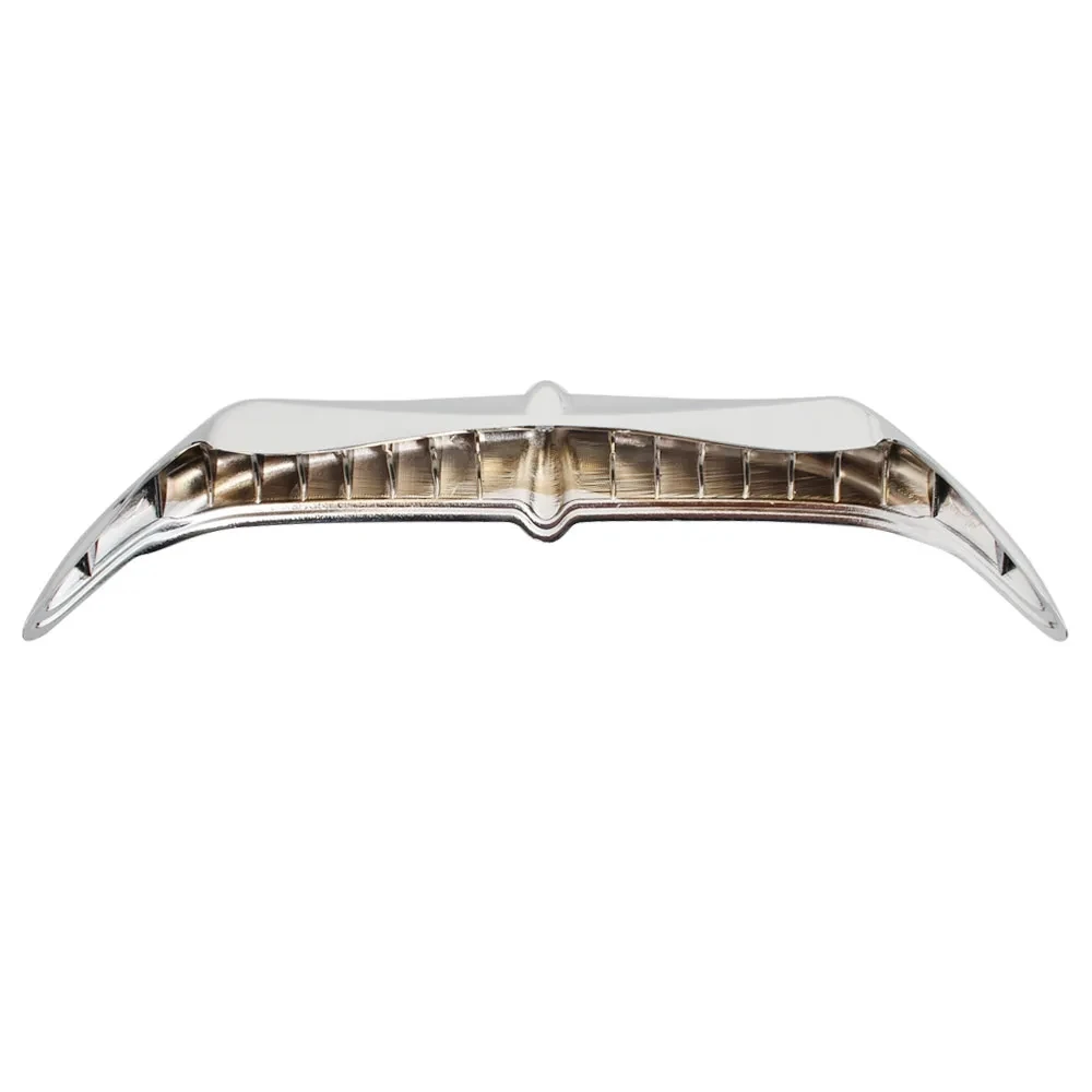 Chromowany/czarny reflektor motocyklowy Batwing Eyebrow Eyelid Fairing Accent Trim dla Harley Electra Street Glides Trikes 1996-2013 — zdjęcie 7