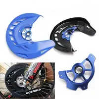 Cubierta protectora de disco de freno delantero de motocicleta adecuada para Yamaha YZ125 YZ250 YZ250F YZ450F YZ250FX YZ450FX WR250F WR450F motos de cross